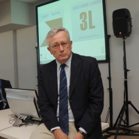 Foto Nicoloro G . 06/10/2012 Riccione ( Rimini ) Presentazione del nuovo movimento ” 3L Avanti Insieme ” da parte dell’ ex ministro del Tesoro Giulio Tremonti. nella foto Giulio Tremonti