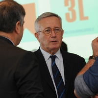Foto Nicoloro G . 06/10/2012 Riccione ( Rimini ) Presentazione del nuovo movimento ” 3L Avanti Insieme ” da parte dell’ ex ministro del Tesoro Giulio Tremonti. nella foto Giulio Tremonti