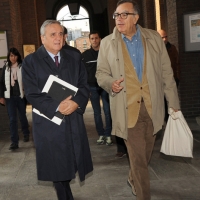 Foto Nicoloro G. 17/10/2011 Milano Presentazione del volume ” Il cambiamento demografico ” a cura del Comitato per il Progetto Culturale della CEI. nella foto Maurizio Sacconi – Giorgio Vittadini