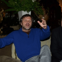 Foto Nicoloro G.   17/11/2014   Milano   Presentazione della stagione lirica 2014-2015 del teatro La Fenice. nella foto il regista Emir Kusturica, a sinistra, e il presidente della repubblica Serba di Bosnia ed Erzegovina Milorad Dodik.