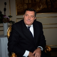 Foto Nicoloro G.   17/11/2014   Milano   Presentazione della stagione lirica 2014-2015 del teatro La Fenice. nella foto il presidente della Repubblica Serba di Bosnia ed Erzegovina Milorad Dodik.