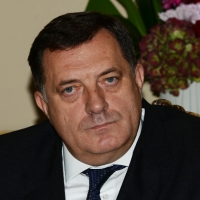 Foto Nicoloro G.   17/11/2014   Milano   Presentazione della stagione lirica 2014-2015 del teatro La Fenice. nella foto il presidente della Repubblica Serba di Bosnia ed Erzegovina Milorad Dodik.