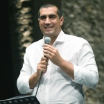Foto Nicoloro G.   30/07/2020   Ravenna    Presentazione del programma delle celebrazioni per i 700 anni dalla morte di Dante Alighieri. nella foto il sindaco di Ravenna Michele De Pascale.