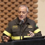 Foto Nicoloro G.   11/10/2022   Ravenna   Presentazione pubblica del progetto del rigassificatore al largo di Ravenna. nella foto Michele De Vincentis direttore regionale Vigili del Fuoco.