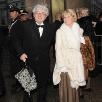 Foto Nicoloro G. Milano 07/12/2010 Tradizionale inaugurazione della stagione lirica al teatro alla Scala con l' opera " La Valchiria ". nella foto Mario Botta con la moglie