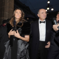 Foto Nicoloro G. Milano 07/12/2010 Tradizionale inaugurazione della stagione lirica al teatro alla Scala con l' opera " La Valchiria ". nella foto Corrado Passera con la moglie