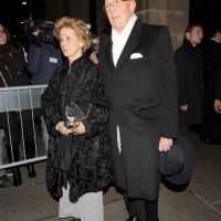 Foto Nicoloro G. 07/12/2011 Milano Apertura della stagione 2011-2012 del teatro alla Scala con il " Don Giovanni " di Mozart. nella foto Mario Boselli e signora