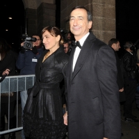 Foto Nicoloro G. 07/12/2011 Milano Apertura della stagione 2011-2012 del teatro alla Scala con il " Don Giovanni " di Mozart. nella foto Giuseppe Sala e la moglie