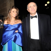 Foto Nicoloro G. 07/12/2011 Milano Apertura della stagione 2011-2012 del teatro alla Scala con il " Don Giovanni " di Mozart. nella foto Corrado Passera e la moglie Giovanna Salza