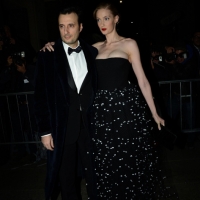 Foto Nicoloro G.  07/12/2014    Milano    Tradizionale serata inaugurale della stagione lirica del Teatro alla Scala. nella foto la topmodel Eva Riccobono e il suo compagno Matteo Ceccarini.