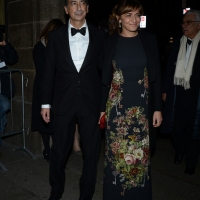 Foto Nicoloro G.  07/12/2014    Milano    Tradizionale serata inaugurale della stagione lirica del Teatro alla Scala. nella foto il commissario unico Expò Giuseppe Sala e consorte.