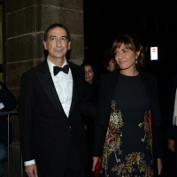 Foto Nicoloro G.  07/12/2014    Milano    Tradizionale serata inaugurale della stagione lirica del Teatro alla Scala. nella foto il commissario unico Expò Giuseppe Sala con la moglie.
