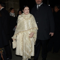 Foto Nicoloro G.  07/12/2014    Milano    Tradizionale serata inaugurale della stagione lirica del Teatro alla Scala. nella foto Carla Fracci.