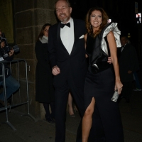 Foto Nicoloro G.  07/12/2014    Milano    Tradizionale serata inaugurale della stagione lirica del Teatro alla Scala. nella foto  Arturo Artom con la moglie Alessandra Repini.