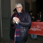 Foto Nicoloro G.   07/12/2023   Milano   Serata inaugurale della stagione lirica 2023/2024 del Teatro alla Scala. nella foto il giornalista Corrado Augias.