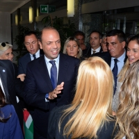 Foto Nicoloro G. 21/09/2013 Milano Prima assemblea della nuova Forza Italia con l' intervento del vice premier Angelino Alfano. nella foto Angelino Alfano 