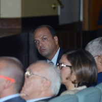 Foto Nicoloro G. 21/09/2013 Milano Prima assemblea della nuova Forza Italia con l' intervento del vice premier Angelino Alfano. nella foto Angelino Alfano 