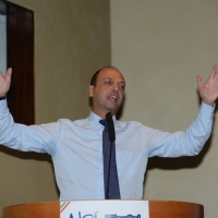 Foto Nicoloro G. 21/09/2013 Milano Prima assemblea della nuova Forza Italia con l' intervento del vice premier Angelino Alfano. nella foto Angelino Alfano 