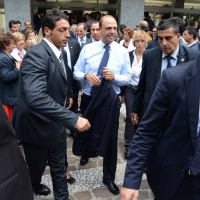 Foto Nicoloro G. 21/09/2013 Milano Prima assemblea della nuova Forza Italia con l' intervento del vice premier Angelino Alfano. nella foto Angelino Alfano 