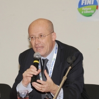 Foto Nicoloro G.  06/11/2010 Bastia Umbra  (Perugia)  Prima Convention di Futuro e Liberta’ – Manifesto per l’ Italia. nella foto Carmelo Briguglio