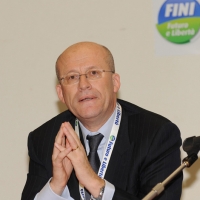 Foto Nicoloro G.  06/11/2010 Bastia Umbra  (Perugia)  Prima Convention di Futuro e Liberta’ – Manifesto per l’ Italia. nella foto Carmelo Briguglio