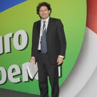 Foto Nicoloro G.  06/11/2010 Bastia Umbra  (Perugia)  Prima Convention di Futuro e Liberta’ – Manifesto per l’ Italia. nella foto Manfredi Palmeri