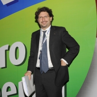 Foto Nicoloro G.  06/11/2010 Bastia Umbra  (Perugia)  Prima Convention di Futuro e Liberta’ – Manifesto per l’ Italia. nella foto Manfredi Palmeri