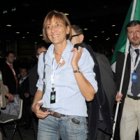 Foto Nicoloro G.  06/11/2010 Bastia Umbra  (Perugia)  Prima Convention di Futuro e Liberta’ – Manifesto per l’ Italia. nella foto Flavia Perina