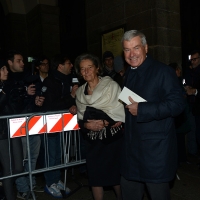 Foto Nicoloro G.  07/12/2015   Milano   Tradizionale inaugurazione della stagione 2015-2016 del Teatro alla Scala con l' opera ' Giovanna D' Arco ' di Giuseppe Verdi. nella foto Carlo Sangalli presidente della Camera di Commercio.