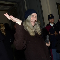 Foto Nicoloro G.  07/12/2015   Milano   Tradizionale inaugurazione della stagione 2015-2016 del Teatro alla Scala con l' opera ' Giovanna D' Arco ' di Giuseppe Verdi. nella foto la cantante Patti Smith.