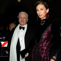 Foto Nicoloro G.  07/12/2015   Milano   Tradizionale inaugurazione della stagione 2015-2016 del Teatro alla Scala con l' opera ' Giovanna D' Arco ' di Giuseppe Verdi. nella foto l' imprenditore Adriano Tesocon la moglie.