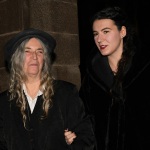 Foto Nicoloro G.   07/12/2019   Milano    Serata inaugurale della stagione 2019-2020 del Teatro alla Scala. nella foto Patti Smith con la figlia.