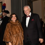 Foto Nicoloro G.     07/12/2019   Milano    Serata inaugurale della stagione 2019-2020 del Teatro alla Scala. nella foto il sovrintendente uscente Alexander Pereira e la presidente del Senato Maria Elisabetta Alberti Casellati.