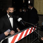 Foto Nicoloro G.   Milano    Tradizionale apertura della stagione lirica alla Scala con l' opera ' Macbeth ' di G. Verdi. nella foto il sindaco Beppe Sala.