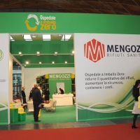 Foto Nicoloro G.  03/11/2010 Rimini  Nell' ambito della quattordicesima edizione di " Ecomondo " si e' aperto il primo " Forum internazionale di Ambiente ed Energia " che ha come tema " Risorse e scelte: i nostri comuni futuri ". nella foto Uno stand