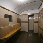 Foto Nicoloro G.   03/07/2021   Firenze   Primo viaggio inaugurale del Treno di Dante, convoglio storico che collega Firenze a Ravenna con quattro fermate intermedie. Da oggi 03 luglio fino al 10 ottobre prossimo effettuera' viaggi di andata e ritorno nei fine settimana. nella foto l' interno del vagone postale.