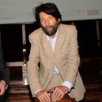 Foto Nicoloro G. 25/05/2012 Padova Nell’ aula magna dell’ Universita’ di Padova la Giuria dei Letterati, presieduta da Massimo Cacciari, ha selezionato la cinquina finalista al 50° Premio Campiello organizzato da Confindustria Veneto. Nel corso della cerimonia e’ stato anche proclamato il vincitore del Premio Campiello Opera Prima. Il vincitore assoluto tra la cinquina selezionata verra’ proclamato da una giuria di 300 lettori il 1 settembre 2012 al teatro La Fenice di Venezia. nella foto Massimo Cacciari