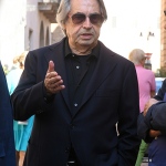 Foto Nicoloro G.   20/09/2026   Ravenna   Nell' ambito delle Celebrazioni per il 705° annuale della morte di Dante Alighieri si e' conclusa la XV edizione del Festival '' Prospettiva Dante ''. nella foto il maestro Riccardo Muti che riceve il '' Premio Dante-Ravenna ''  per il suo impegno per la tutela e trasmissione della lingua e della cultura italiana.