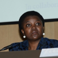 Foto Nicoloro G. 12/11/2013 Milano Incontro e dibattito sul tema ” Il lavoro è cittadinanza ” con la partecipazione del ministro per l’ Integrazione Cècile Kyenge. nella foto Cècile Kyenge 