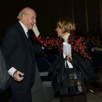 Foto Nicoloro G.  16/11/2013  Milano   Quinta edizione di " Science for Peace " due giorni di dibattiti dedicati agli scienziati impegnati per la Pace. nella foto  il ministro Emma Bonino saluta il professore Umberto Veronesi.