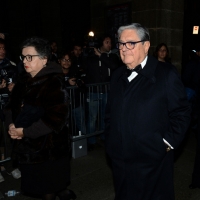 Foto Nicoloro G. 07/12/2013 Milano Tradizionale Prima alla Scala che annovera quest’ anno anche la presenza del Capo dello Stato. nella foto Luigi Roth e la moglie  