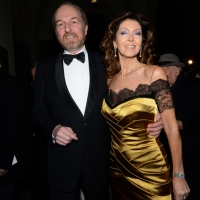 Foto Nicoloro G. 07/12/2013 Milano Tradizionale Prima alla Scala che annovera quest’ anno anche la presenza del Capo dello Stato. nella foto Arturo Artom e la moglie Alessandra Repini  