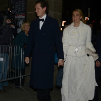 Foto Nicoloro G. 07/12/2013 Milano Tradizionale Prima alla Scala che annovera quest’ anno anche la presenza del Capo dello Stato. nella foto John Elkann e la moglie Lavinia Borromeo 