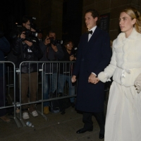 Foto Nicoloro G. 07/12/2013 Milano Tradizionale Prima alla Scala che annovera quest’ anno anche la presenza del Capo dello Stato. nella foto John Elkann e la moglie Lavinia Borromeo 