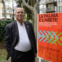 Foto Nicoloro G. 27/10/2013 Rimini Quarantaquattresima edizione delle ” Giornate Internazionali del Centro Pio Manzù ” che ha per tema ” La palma e l’ abete: dialoghi interculturali tra Europa e Mondo Arabo “. nella foto Hubert Jaoui  
