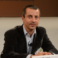 Foto Nicoloro G. 27/10/2013 Rimini Quarantaquattresima edizione delle ” Giornate Internazionali del Centro Pio Manzù ” che ha per tema ” La palma e l’ abete: dialoghi interculturali tra Europa e Mondo Arabo “. nella foto Nicola Pugno 
