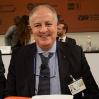 Foto Nicoloro G. 27/10/2013 Rimini Quarantaquattresima edizione delle ” Giornate Internazionali del Centro Pio Manzù ” che ha per tema ” La palma e l’ abete: dialoghi interculturali tra Europa e Mondo Arabo “. nella foto Hassan Abouyoub  