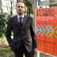 Foto Nicoloro G. 27/10/2013 Rimini Quarantaquattresima edizione delle ” Giornate Internazionali del Centro Pio Manzù ” che ha per tema ” La palma e l’ abete: dialoghi interculturali tra Europa e Mondo Arabo “. nella foto Izzeddin Elzir  
