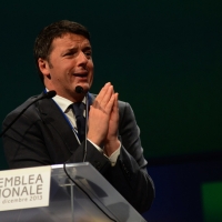 Foto Nicoloro G. 15/12/2013 Milano Prima Assemblea Nazionale del PD dopo le elezioni di Matteo Renzi a segretario. nella foto Matteo Renzi 