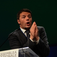 Foto Nicoloro G. 15/12/2013 Milano Prima Assemblea Nazionale del PD dopo le elezioni di Matteo Renzi a segretario. nella foto Matteo Renzi 